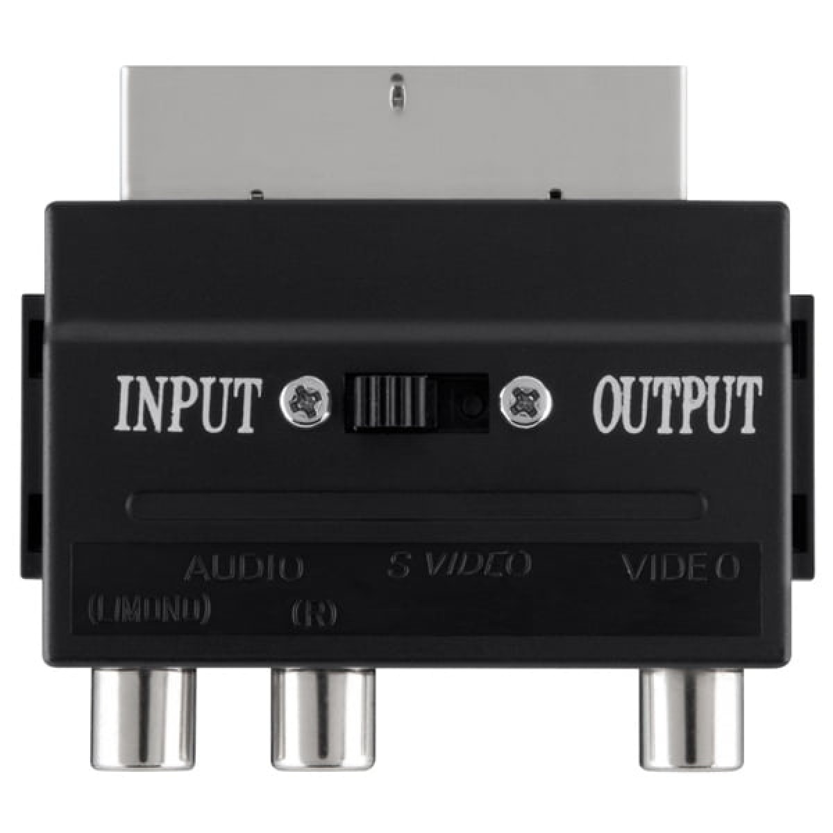 Переходник для кабеля Belkin SCART-S-Video/3xRCA мама